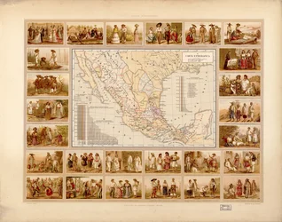 Atlas historique et pictural des États-Unis du Mexique. LOC 2008621671-5