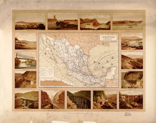 Atlas historique et pictural des États-Unis du Mexique. LOC 2008621671-7