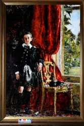 Le jeune golfeur