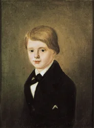 Portrait du jeune Emilio Castelar (1832-1899)