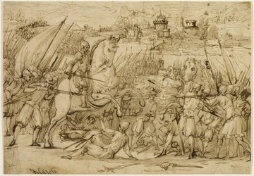 Scène de bataille