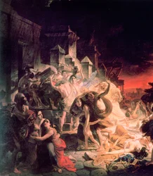 Le dernier jour de Pompéi (détail), 1833