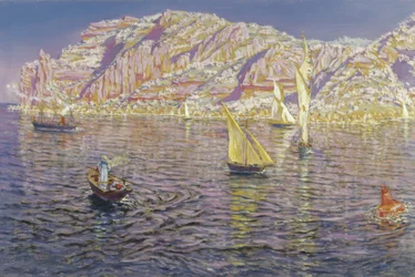 Paysage marin. Vue de la baie de Palma de Majorque