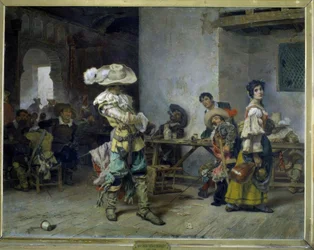 „Un fanfaron dans une auberge“