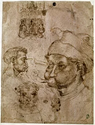Quatre têtes d