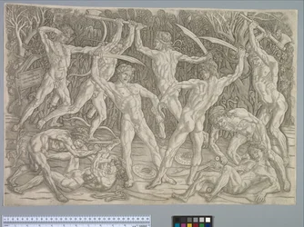 Bataille des nus, vers 1475