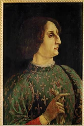 Galeazzo Maria Sforza (tempera sur bois)
