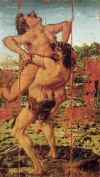 Hercule et Antée, 1478