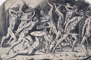 Hercule et les Géants, vers 1475-80