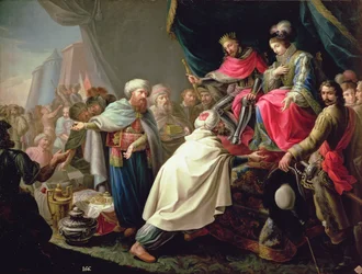 Les Rois Catholiques et le tribut des princes arabes