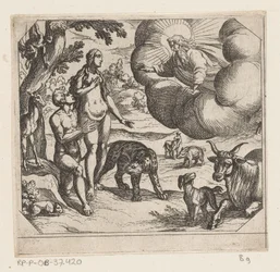 Adam et Ève au paradis (La création)