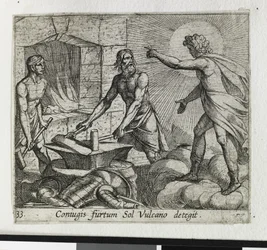 Apollon à la forge de Vulcain
