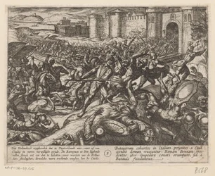 Les Romains sont vaincus par les troupes néerlandaises à Bonn
Les guerres bataves contre les Romains (série)
Batavorum cum Romanis Bellum (série)