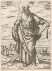 Saint André
Et in Iesum Christum filium eius uniuum dominu nostru (titre sur l
