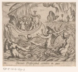 Les sirènes (Metamorphoseon sive transformationum, Metamorfosen van Ovidius)