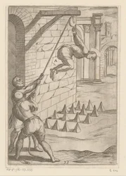 Torture: la chute sur des pointes acérées (série Martyrs chrétiens)