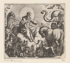 Dieu crée les animaux sur terre