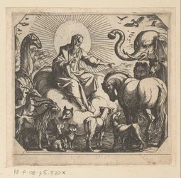 Dieu crée les animaux sur terre
