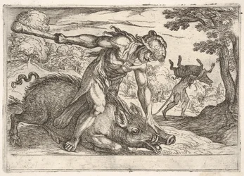 Hercule et le Sanglier d