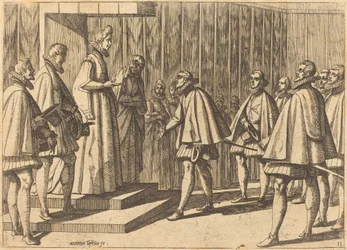 Prince italien devant Marguerite d