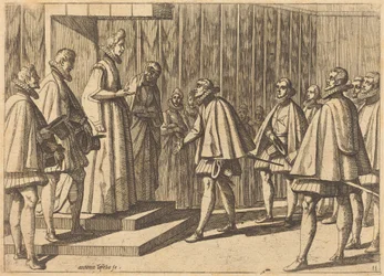 Prince italien devant Marguerite d