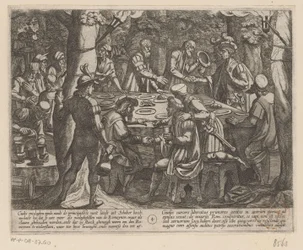 Julius Civilis raconte aux anciens néerlandais qu