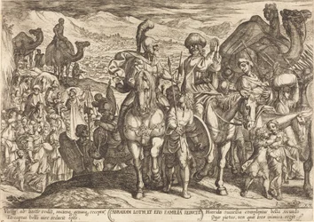 Loth et sa famille rappelés chez eux par Abraham