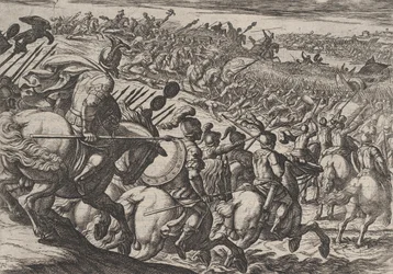 Le Commandant Romain Cerialis Attaque Près de Trèves, de La Guerre des Romains Contre...