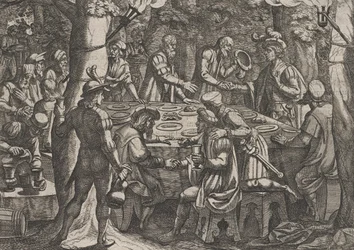 Planche 4 : Civilis dit aux anciens néerlandais qu