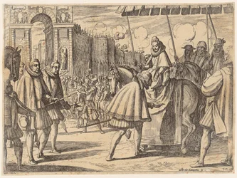 Entrée triomphale de Marguerite d