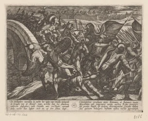 Attaque surprise sur le camp romain au bord de la Moselle