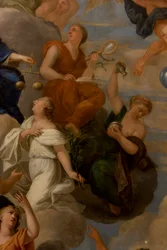 Paix, Prudence et Tempérance (détail)