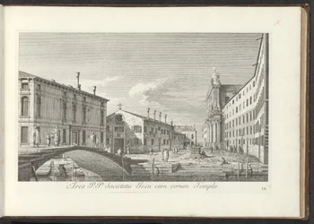 Vue sur le Campo dei Gesuiti à Venise