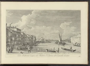 Vue sur le Grand Canal et l