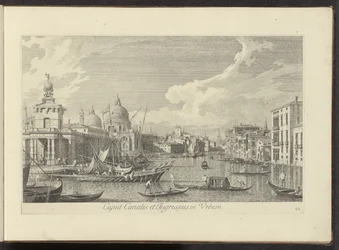 Vue du Grand Canal à Venise
