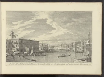 Vue sur le Grand Canal à Venise