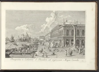 Coin de la place Saint-Marc avec la Biblioteca Marciana