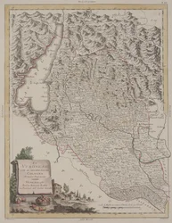 La région de Vérone avec le district de Cologna