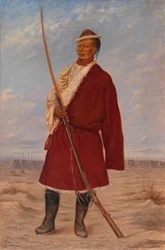 Homme tibétain, vers 1893