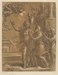 Empereur Auguste et la Sibylle Tiburtine