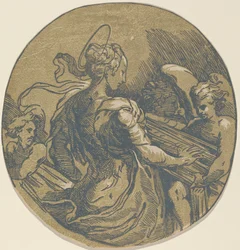 Sainte Cécile, première moitié du 16ème siècle