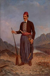 Homme albanais