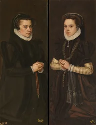 Marguerite de Parme et Marie de Portugal, épouse d