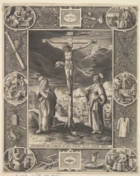 Christ en croix, avant 1586