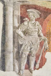 Chevalier sacré gardant la Porta Clausa