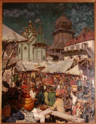 Marché, 17e siècle, 1903