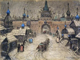 Vieux Moscou, 1908