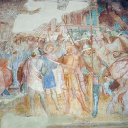 Saint Ephysius condamné, vers 1390