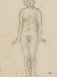 Aristide Maillol Étude pour la Sculpture Centrale des trois Nymphes