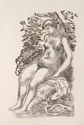 Illustration pour un poème de Pierre de Ronsard